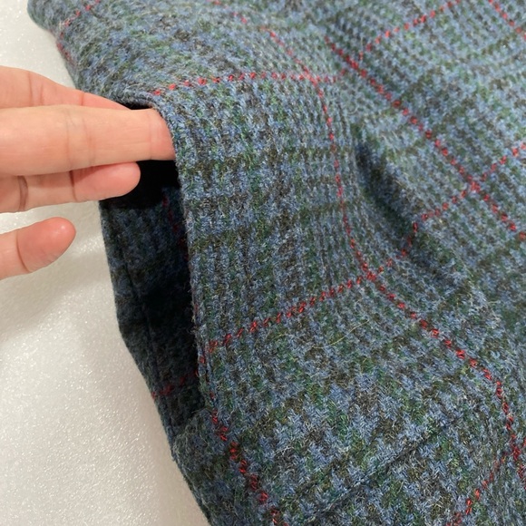 Henry White Dublin Vintage Long Tweed Skirt pockets Alpaca & Wool 10 US 6 EUC - Picture 6 of 13